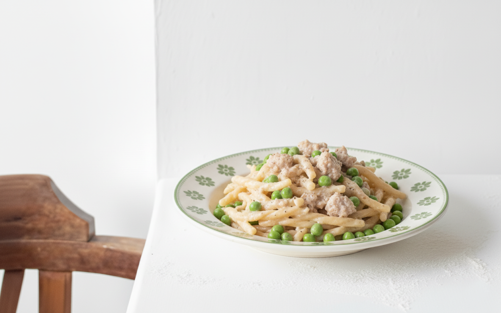 strozzapreti ragu salsiccia