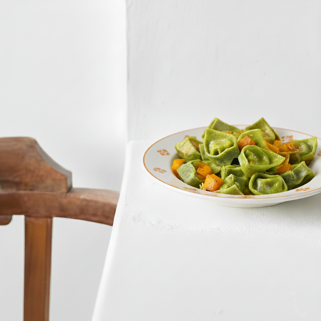 tortelli verdi di zucca